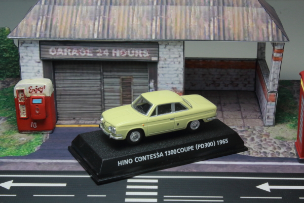コナミ 日野 コンテッサ 1300 クーペ PD300 1965 Konami Hino Contessa 1300 Coupe 1/64
